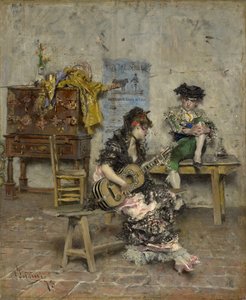 Ein Gitarrenspieler, 1872