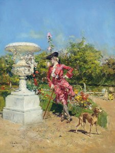 Il Marchesino in Versailles, 1876 von Giovanni Boldini