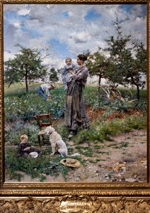 Auf dem Land (Der Frühling) von Giovanni Boldini