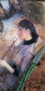 Florenz, Profil von Alaide Banti von Giovanni Boldini