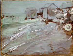 Strand von Ostende von Giovanni Boldini