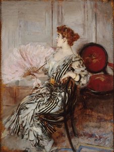 Porträt von Madame Torri, Tänzerin an der Oper, ca. 1900 von Giovanni Boldini