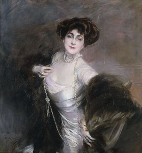 Porträt von Diaz Albertini, 1909 von Giovanni Boldini