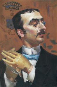 Porträt von Henri de Toulouse-Lautrec