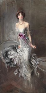 Porträt von Madame Eugene Doyen von Giovanni Boldini