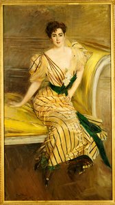 Porträt von Madame Josephina Alvear de Errazuriz, 1892 von Giovanni Boldini