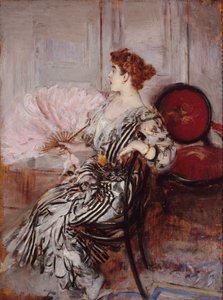 Porträt von Madame Torre, ca. 1900 von Giovanni Boldini