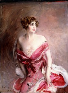 Porträt von Mlle. de Gillespie, La Dame de Biarritz, 1912
