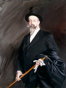 Porträt von Willy, dem Schriftsteller, Henri Gauthier-Villars von Giovanni Boldini