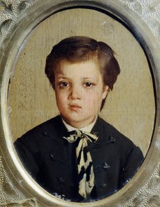 Porträt des Bruders Francesco Boldini von Giovanni Boldini (1842-1931), Öl auf Holz von Giovanni Boldini