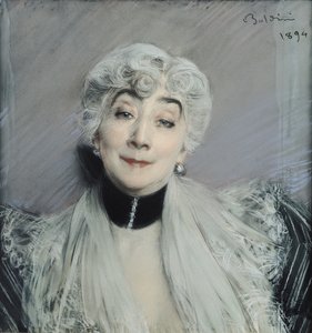 Porträt der Gräfin de Martel de Janville, bekannt als Gyp (1850-1932), 1894