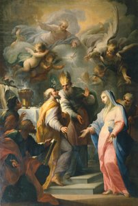 Die Hochzeit der Jungfrau Maria von Giovanni Camillo Sagrestani