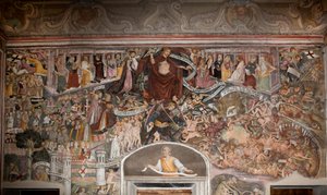 Jüngstes Gericht, ca. 1492 von Giovanni Canavesio