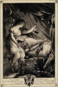 Neugierige Psyche, Mitte der 1770er Jahre von Giovanni David