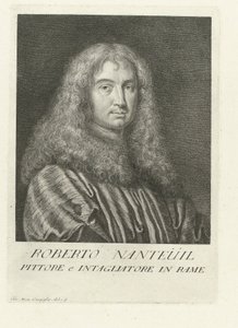 Porträt des Künstlers Robert Nanteuil
