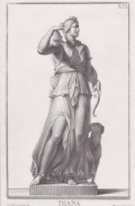 Statue der Diana, 1734