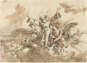 Schöpfung des Universums von Giovanni Domenico Tiepolo