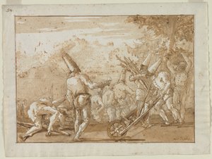 Holz sammeln, späte 1790er Jahre