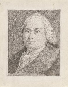 Porträt von Giambattista Tiepolo, aus der Sammlung von Köpfen von Giovanni Domenico Tiepolo