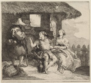 Die Hochzeit von Angelica und Medoro