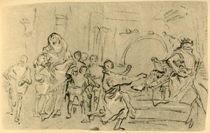 Die Mutter der Makkabäer vor Antiochus