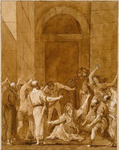 Die Auferweckung der Tabitha von Giovanni Domenico Tiepolo