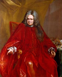 Porträt von Benedetto Viale (ca. 1660-1749), Doge der Republik Genua von 1717 bis 1719. Gemälde von Giovanni Enrico Vaymer (1665-1738)