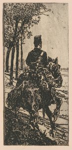 Artilleriesoldat zu Pferd