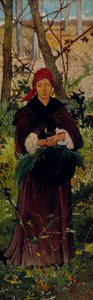 Etruskische Frau von Giovanni Fattori