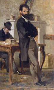 Porträt des Anwalts Bongiovanni von Giovanni Fattori