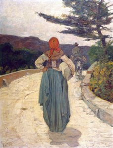 Die weiße Straße, ca. 1887