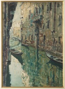 Venezianischer Kanal von Giovanni Forghieri