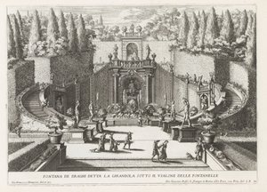 Fontana dei Draghi in den Gärten der Villa d