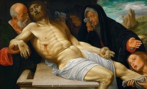 Die Beweinung Christi von Giovanni Girolamo Savoldo