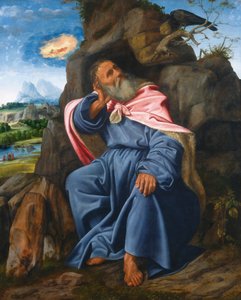 Elija vom Raben gefüttert, um 1510