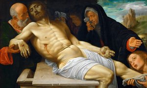 Renaissance: Die Beweinung Christi von Giovanni Girolamo Savoldo
