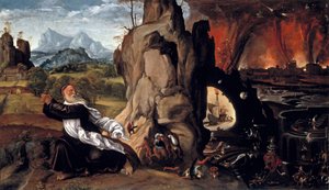 Die Qualen des heiligen Antonius von Giovanni Girolamo Savoldo