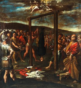 Das Martyrium des heiligen Joseph des Presbyters von Giovanni Lanfranco
