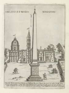 Obelisk vor der Santa Maria Maggiore