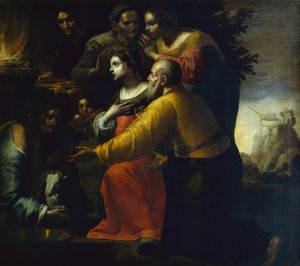 Das Opfer Noahs nach der Flut von Giovanni Martinelli
