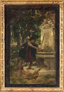 Am Brunnen von Giovanni Muzzioli
