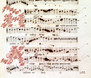 Agnus Dei der „Mages of Mantua“ von Giovanni Pierluigi da Palestrina (1525 - 1594), italienischer Komponist. von Giovanni Pierluigi da (after) Palestrina