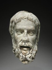Kopf eines Propheten, ca. 1300-1325 von Giovanni Pisano