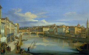 Blick auf den Arno von der Ponte alla Carraia