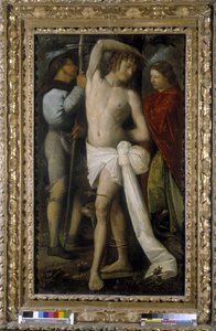 Heiliger Rochus, Heiliger Sebastian und Heilige Margarita von Giovanni de Busi Cariani