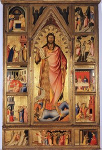 Altarbild des Täufers von Giovanni del Biondo