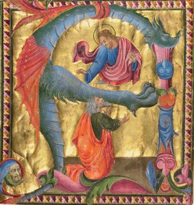 Ausschnitt aus einem Graduale von Giovanni di Paolo