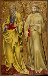 Die Heiligen Matthäus und Franziskus von Giovanni di Paolo