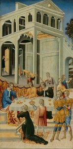 Salome bittet Herodes um den Kopf von Johannes dem Täufer