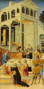 Salome bittet Herodes um den Kopf von Johannes dem Täufer